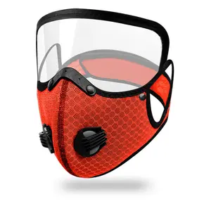 Riding Sports Protective Mask Electric Motorbike Men And Women Windproof Sunscreen Mask Windshield Cover Full Face Masks Breathable