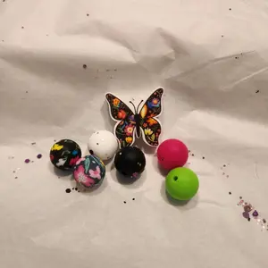 Butterfly beaded pen kit-pen included