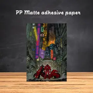 AKIRA Anime Popular Retro Poster Frameless poster pp Matte adhesive paper for Living room hallway bedroom