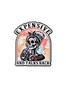 Movie Skull Enamel Brooch Pin, Halloween Punk Style Accessory, Festival Gift, Backpack & Clothing Decoration, Unique Badge