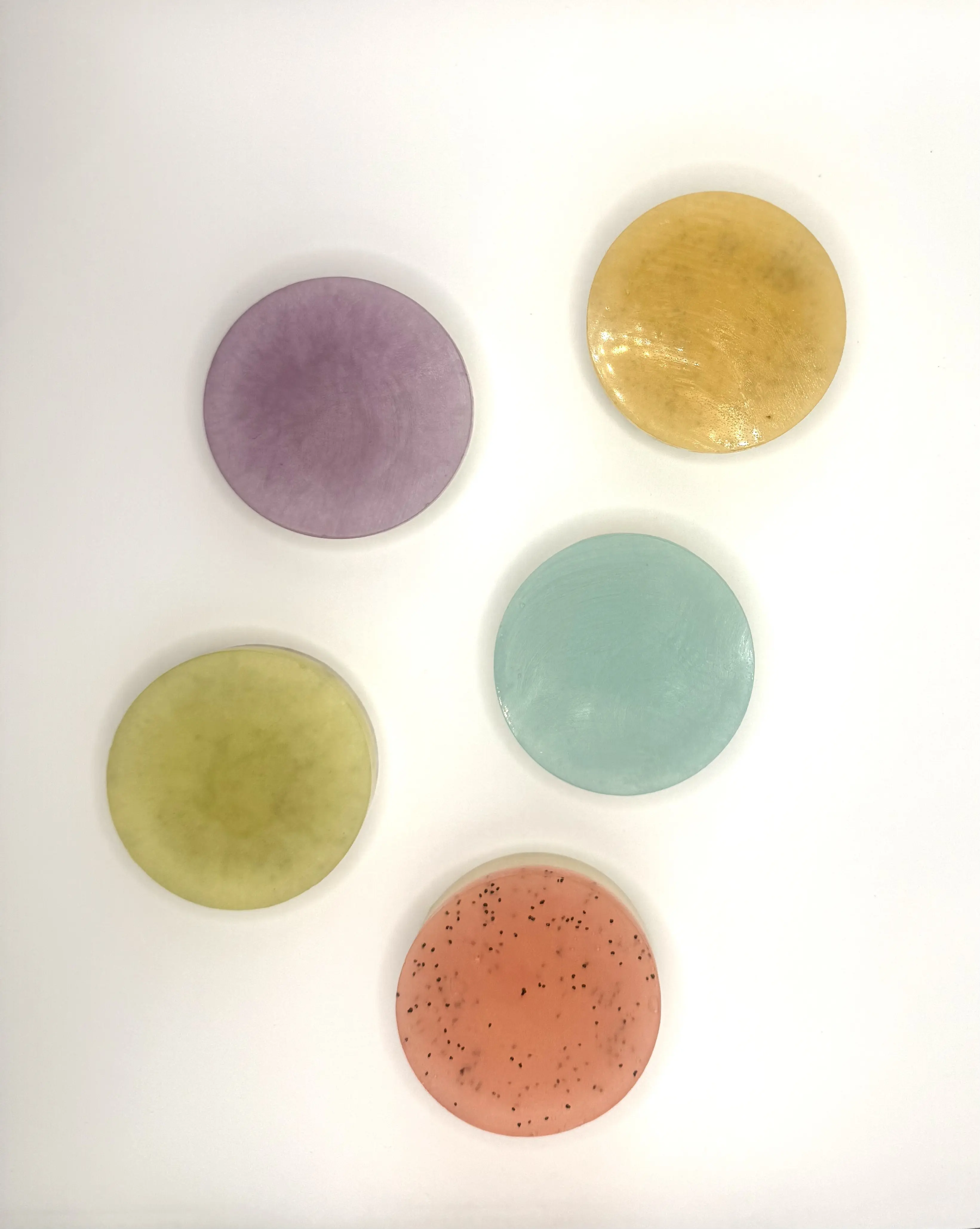 Two tone round soap