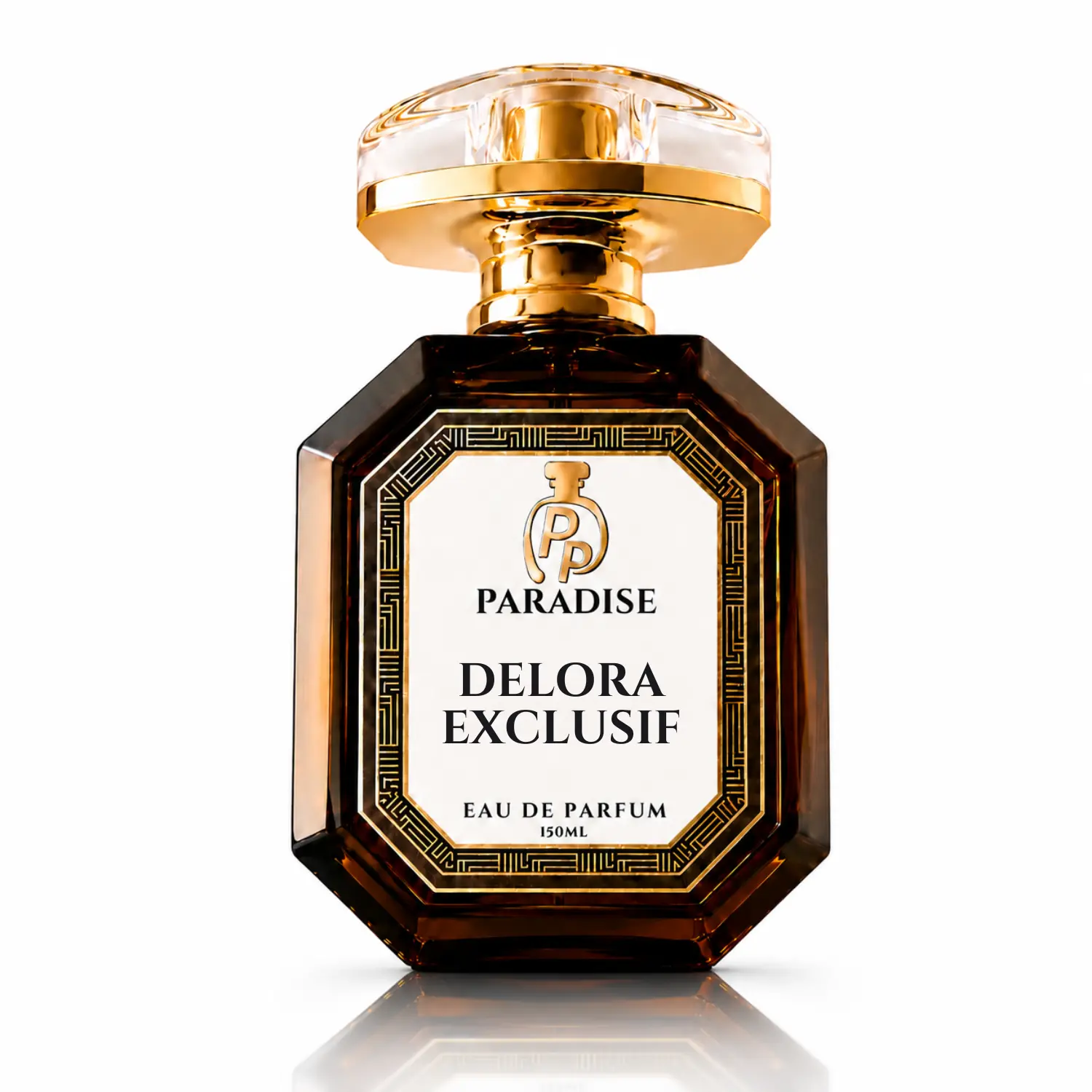 Women's 25 Paradise Scents Delora Exclusif Extrait de Parfum, 50 ml Bottle, Floral Fruity Fragrance, Long-Lasting for Everyday Wear