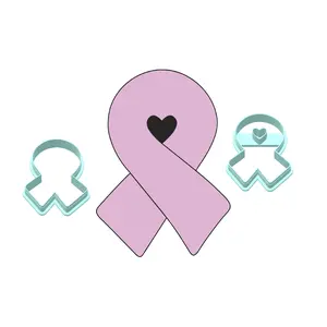 Cancer Ribbon Cookie Cutters