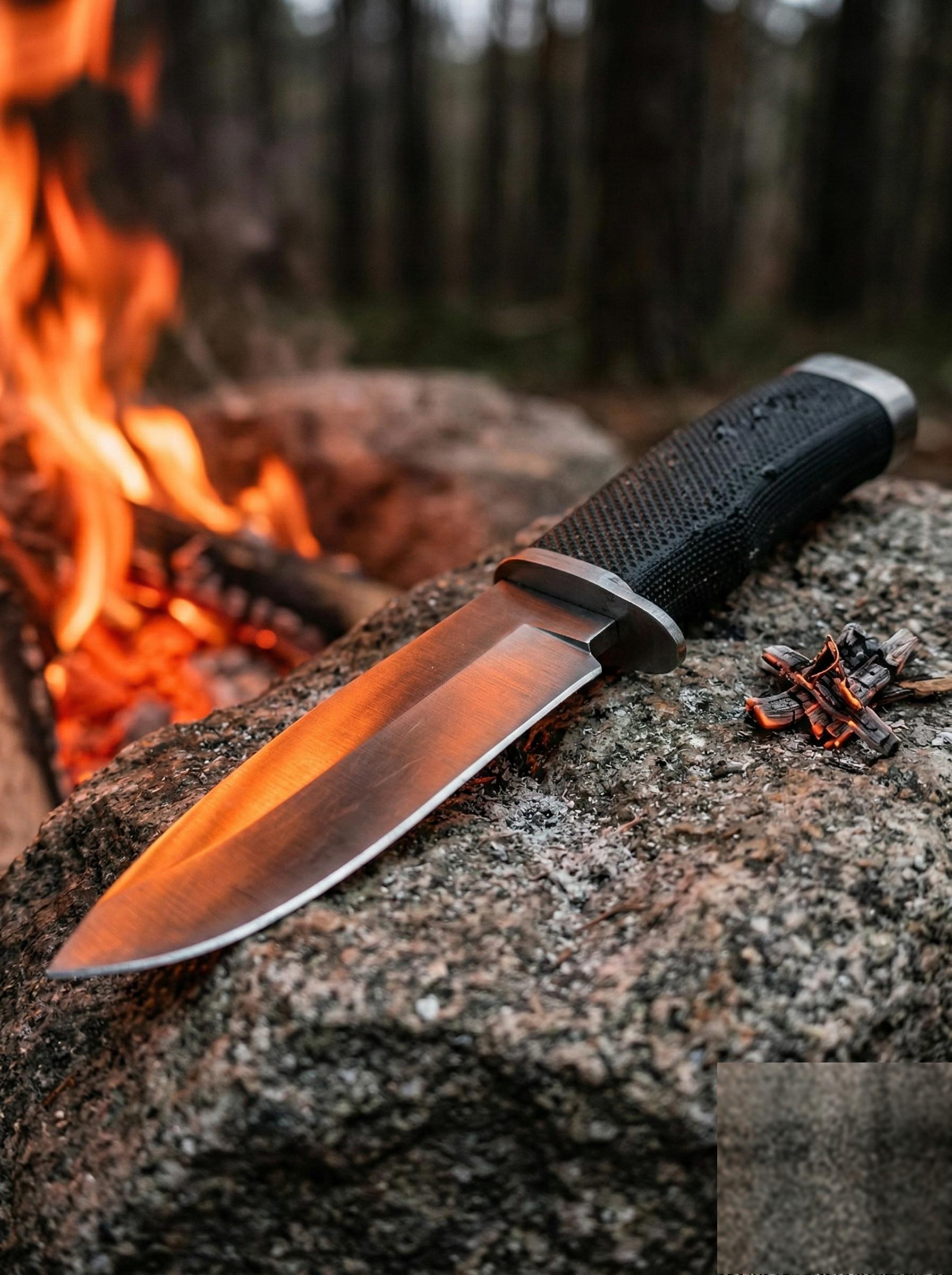 Outdoor Compact Multi-Functional 2008 Fixed Blade Knife Daily EDC Survival Camping Tool 5Cr13Mov Blade ABS Handle