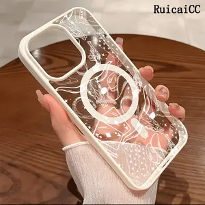 Premium Magnetic Phone Cases for iPhone11/12/13/14/15/16//17/Air/promax/Plus Western Cowboy Dreamscape 2k cased MagSafe Ready, Anti-Fall, Springtok and Ultra-Thin Design | Perfect for Everyday Use Screen Protector Resistance Shockproof Tpu Cover Aesthetic