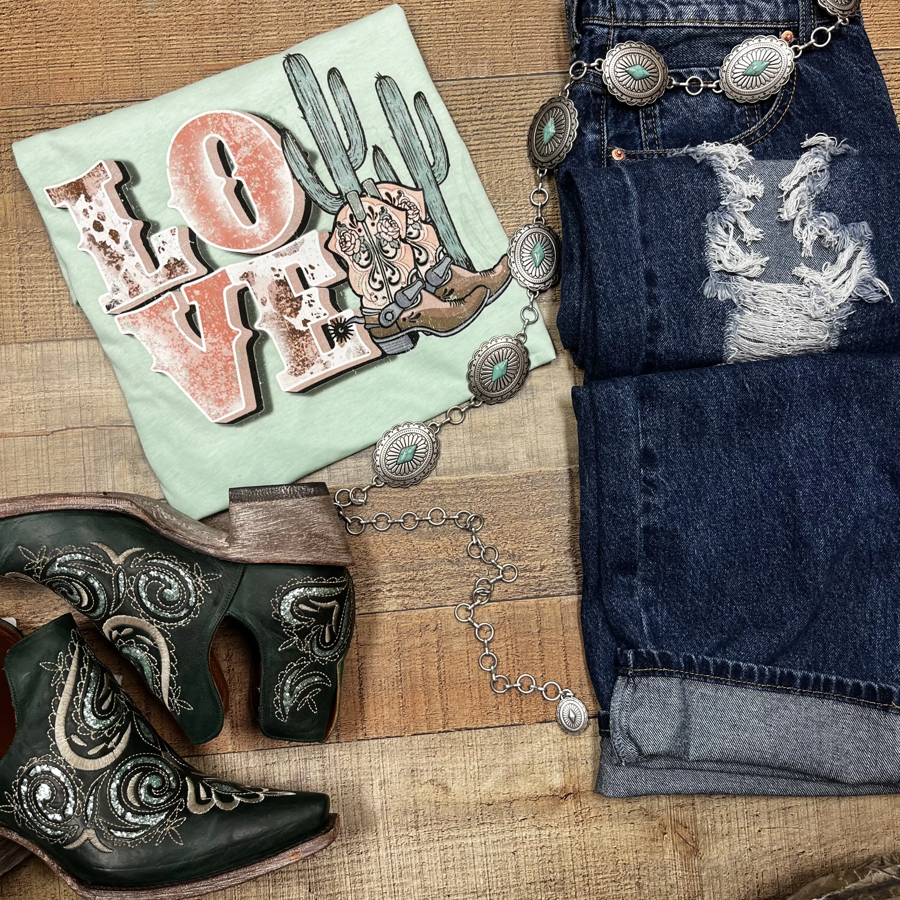 Sundance Green Woman’s Boots