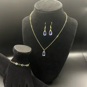 Tarnish resistant raindrop set
