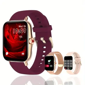 pedometer Multi-Sport Mode Wireless Activity Fitness Tracker, Smartwatch for iPhone and Android, Women's Fitness Watch with Sleep Monitor, Pedometer, Sedentary Reminder, Weather Forecast, and Message Notification