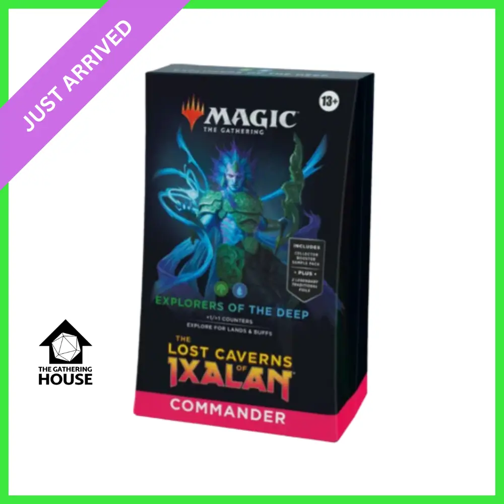 Explorers of the Deep - The Lost Caverns of Ixalan Commander Deck - (LCC)  MTG - Magic The Gathering - TikTok Shop