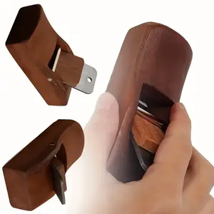 1 Set Home and Garden Mini Woodworking Flat Hand Planer Carpenter Woodcraft DIY Tool Mini Wood Planer for Smoothing Shaping Edges Precision Wood Working Tool for Furniture Repair and Craft Projects summerwins