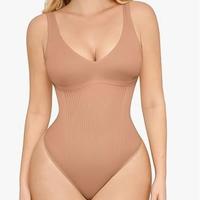 Skin-Deep V-Wide Strap-Thong Shaperwear