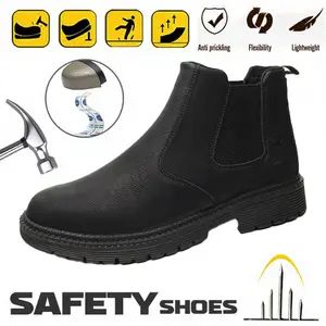 Oil Resistant Breathable Boots Full Impact Protection