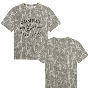 Combat Waterfowl Hunting Camo Shirt Mossy Oak Bottomland Camo, Hunting Season Shirt, Hunting Shirt, Gift for Dad, Gift For him