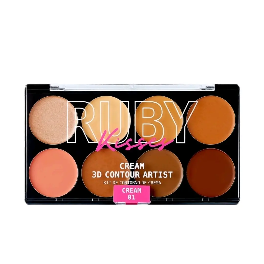 Ruby Kiss  Cream 3D Contour Palette