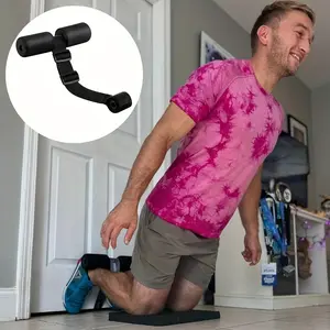 Adjustable Home Sit-Up Aid, Abdominal Core Exercise Equipment, Abdominal Training Equipment, Perfect for Home Workouts, Leg Muscle Curling, Yoga, Portable Door Frame Sit-Up Bar