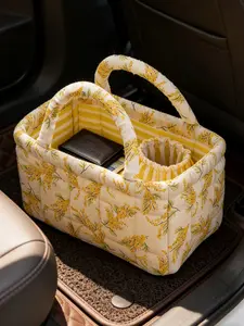 Car Interior Storage Basket, Clothing Book Work Supplies Home Organizer Bag, Space Saving Multi-Purpose Car Accessory