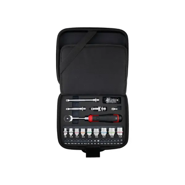 Vessel 400ER3-1M Cordless Electric Slim Ratchet Set with 31 Socket Bits