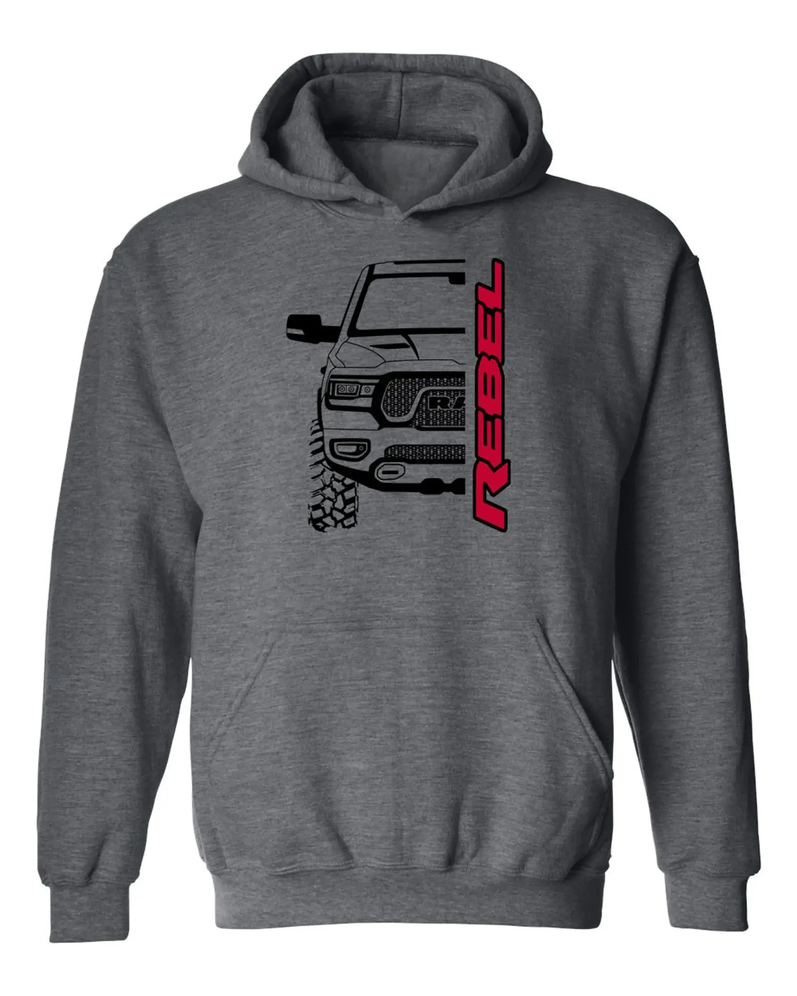Ram Rebel Pickup Truck Classic Graphic T-Shirt Hoodie Sweatshirt Gift for Car Lovers
