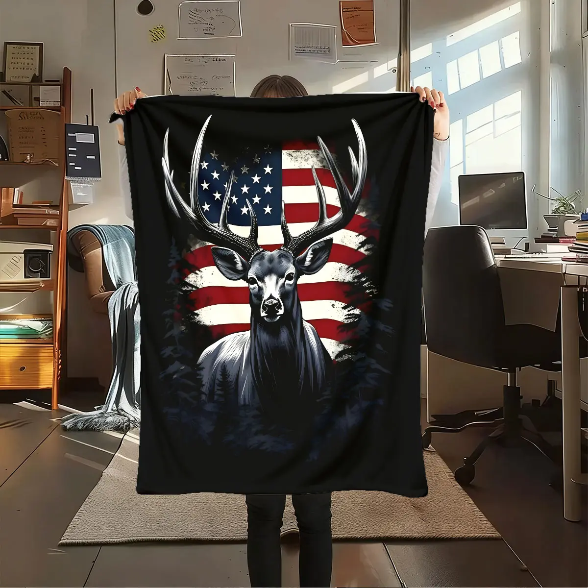 American Flag Elk