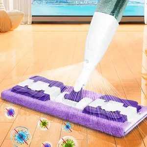 Upgraded Spray Mop for Wooden Floors & Tiles, Replaceable Pads, Ideal for Home Office Cleaning, Perfect Gift Choice, with Sprayer Head