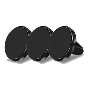 3Pcs a set of Magnetic Car Phone Holder For IPhone/Samsung/Xiaomi Air Vent Mount In Car Metal Magnet Stand Mobile Phone Suppor Car Gadgets