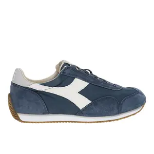 diadora Mens Equipe H Dirty Stone Wash Lace Up Sneakers Shoes Casual - Blue