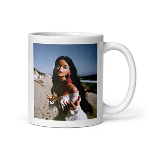 Beach Barbie mug