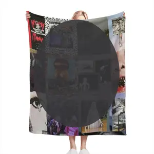 Suiciddeboys Album Collage Blanket, G59 Recordds Hip Hop Music Decor For Fans, Soft Cozy Throw, Bedroom Living Room Accent | 050226.C04290.ID02