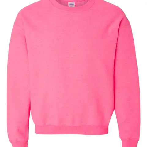 Gildan 18000 Unisex Adult Crewneck Pullover Sweatshirt, 8oz./yd., 50% cotton/50% polyester fabric
