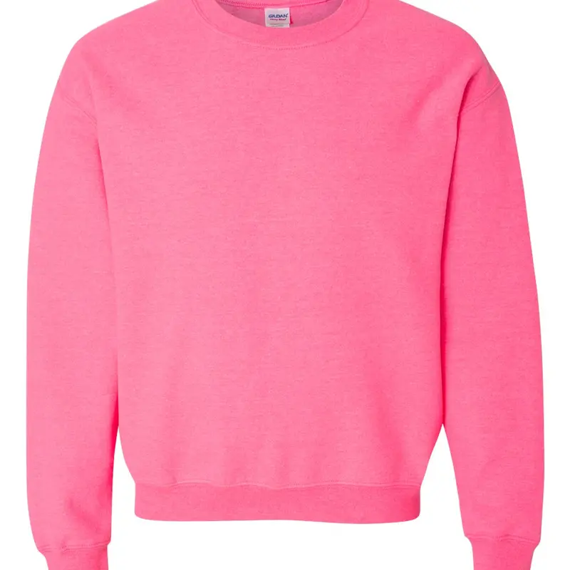 Gildan 18000 Unisex Adult Crewneck Pullover Sweatshirt, 8oz./yd., 50% cotton/50% polyester fabric