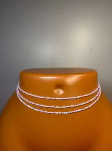 3 Strands Sankofa Traditional Waist Beads 45" & 60" for $27.99 & $28.99