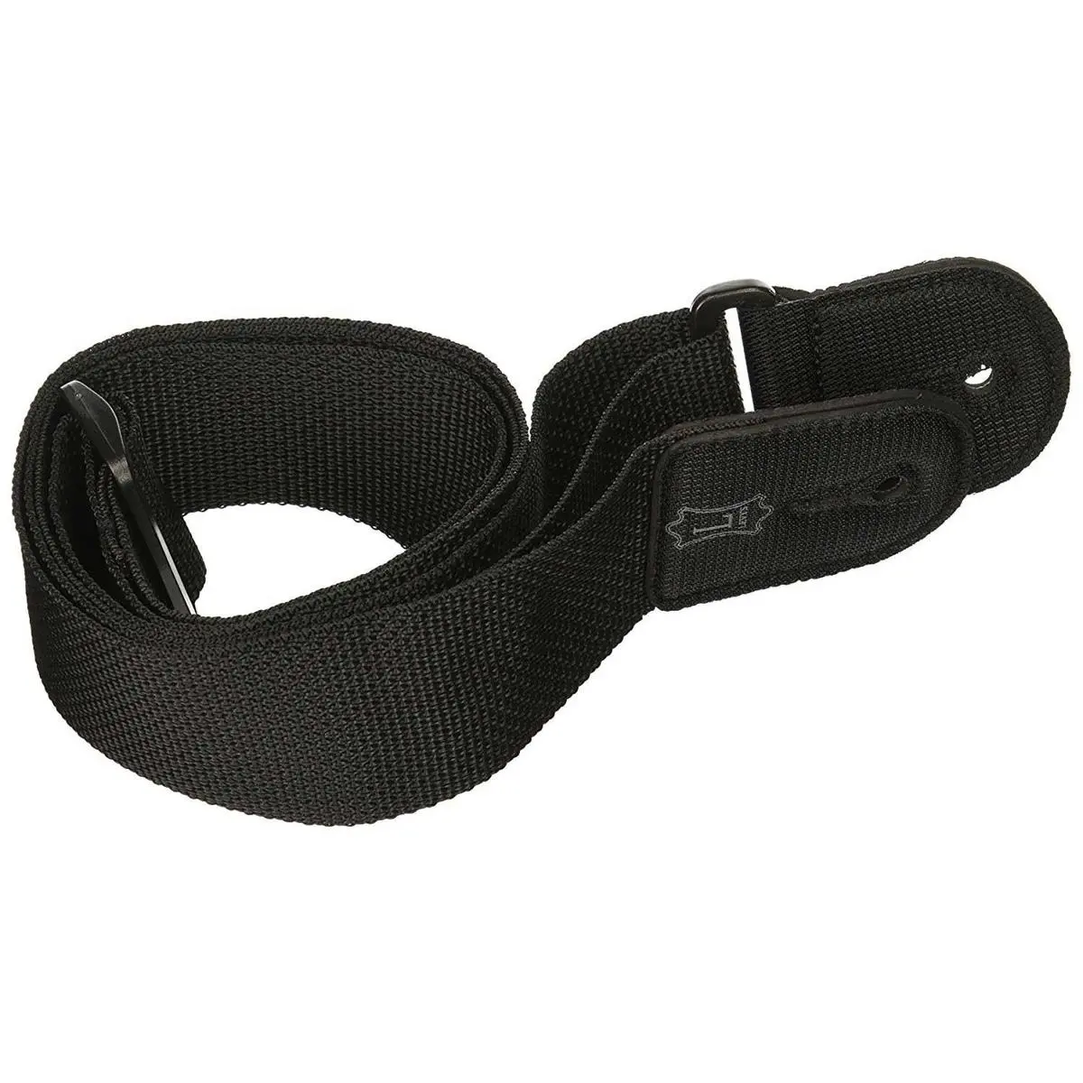 Format 2" Polypropylene Guitar Strap with Polyester Ends and Tri-Glide Adjustment, Black