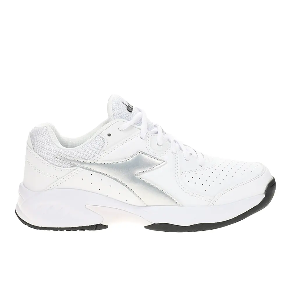 diadora Womens Smash 6 Tennis Sneakers Shoes - White