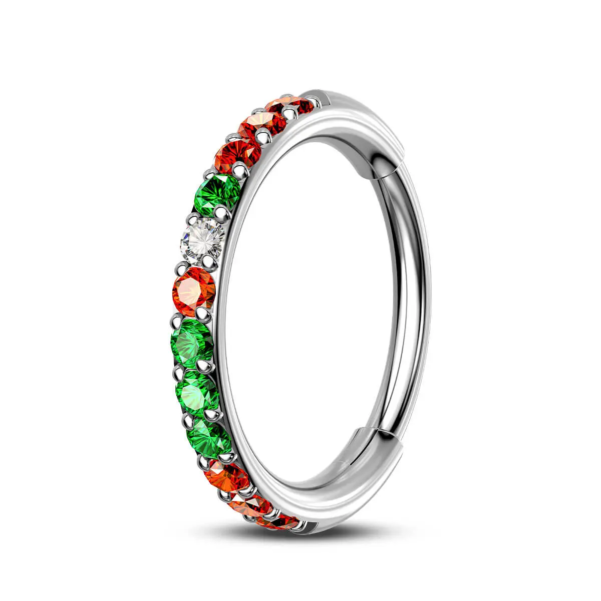 Sliver Bar + Christmas Theme CZ