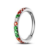 Sliver Bar + Christmas Theme CZ