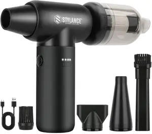 STYLANCE 2-in-1 PRO Hair Air Duster Black