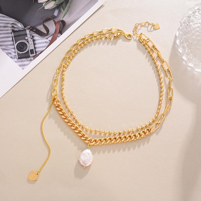 Niche New Original Stacking Double-layer Necklace