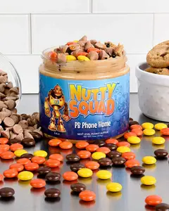Nutty Squad "PB Phone Home" Peanut Butter Dessert Treat Delicious Snack Chocolate peanut  butter