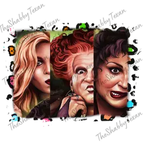 Hocus Pocus DTF Shirt Transfers Set 1