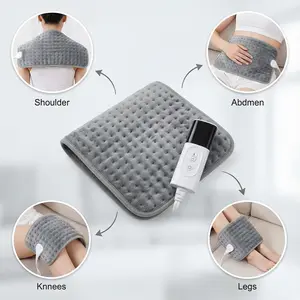 Winter All-Body Chills 23.6x11.8 Heated Blanket Covers Shoulders Abdomen Knees Legs 5s Fast Heat 9 Levels 4 Timers Auto-Shutoff Waterproof Machine-Washable for Bed Sofa Desk