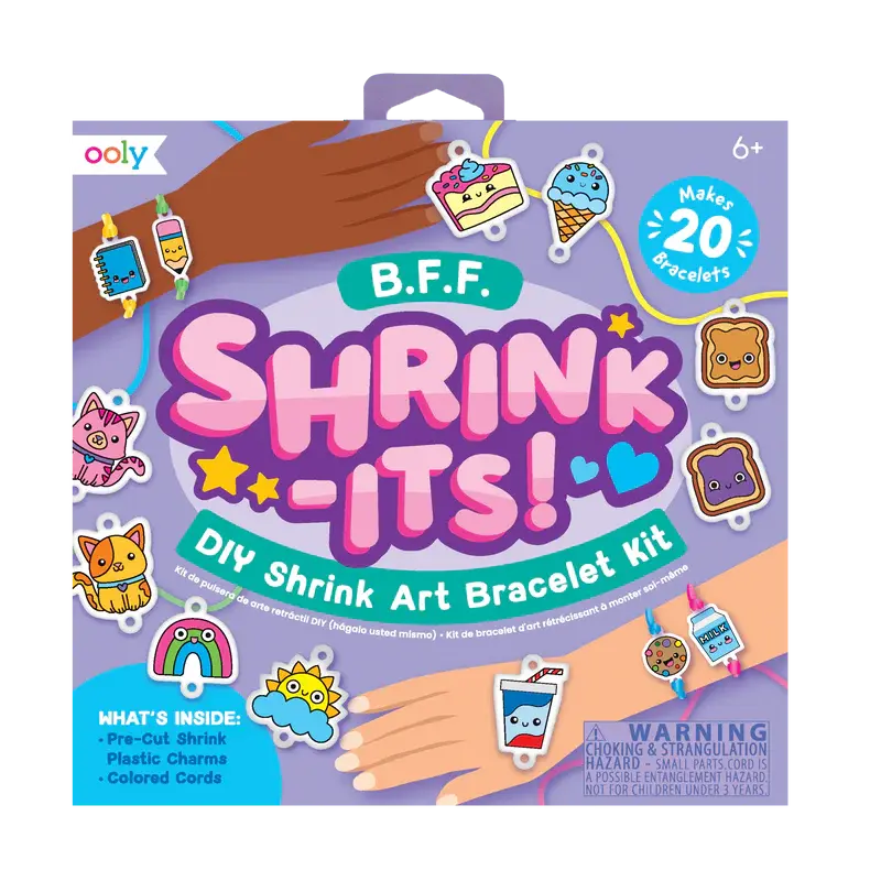 Shrink-Its!  DIY Art Bracelet Kit - BFF