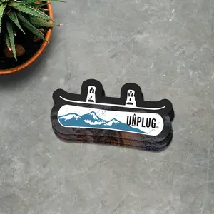 Snowboarding Vinyl Sticker