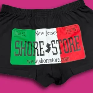 Shore Store Italian License Plate - Women’s Shorts – Kiss Lips   Edition
