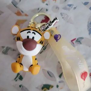 Cute Tiger 3D Cartoon Keychain