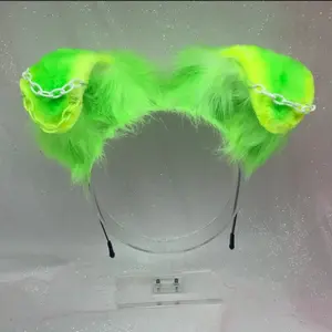 Green yellow  cosplay ear headband  Halloween costume