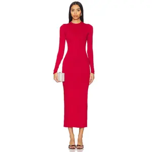 AFRM Juniper Dress in Poppy Red