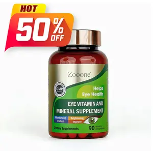 Zooone -Lutein 180 mg with Zeaxanthin 3 Bottles for Eye Health -90 Tablets for Healthcare -Vitamin Supplement for Optimal