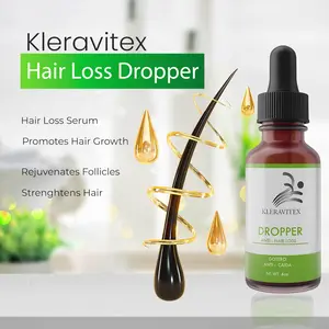 Kleravitex Hair Growth Serum - Natural Hair Thinning Serum for Baldness & Dandruff - Nourishing Hair Scalp Treatment Lotion