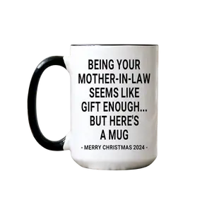 Christmas Tree Wrap Mug, Seasonal Decor, Pinkmas Gift For Her