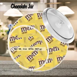 Chocolate Candy Bundle (2 Lbs) of M&M's Peanuts Chocolate Individually Wrapped Fun Size Bulk Chocolate Jar Snack Bonbon